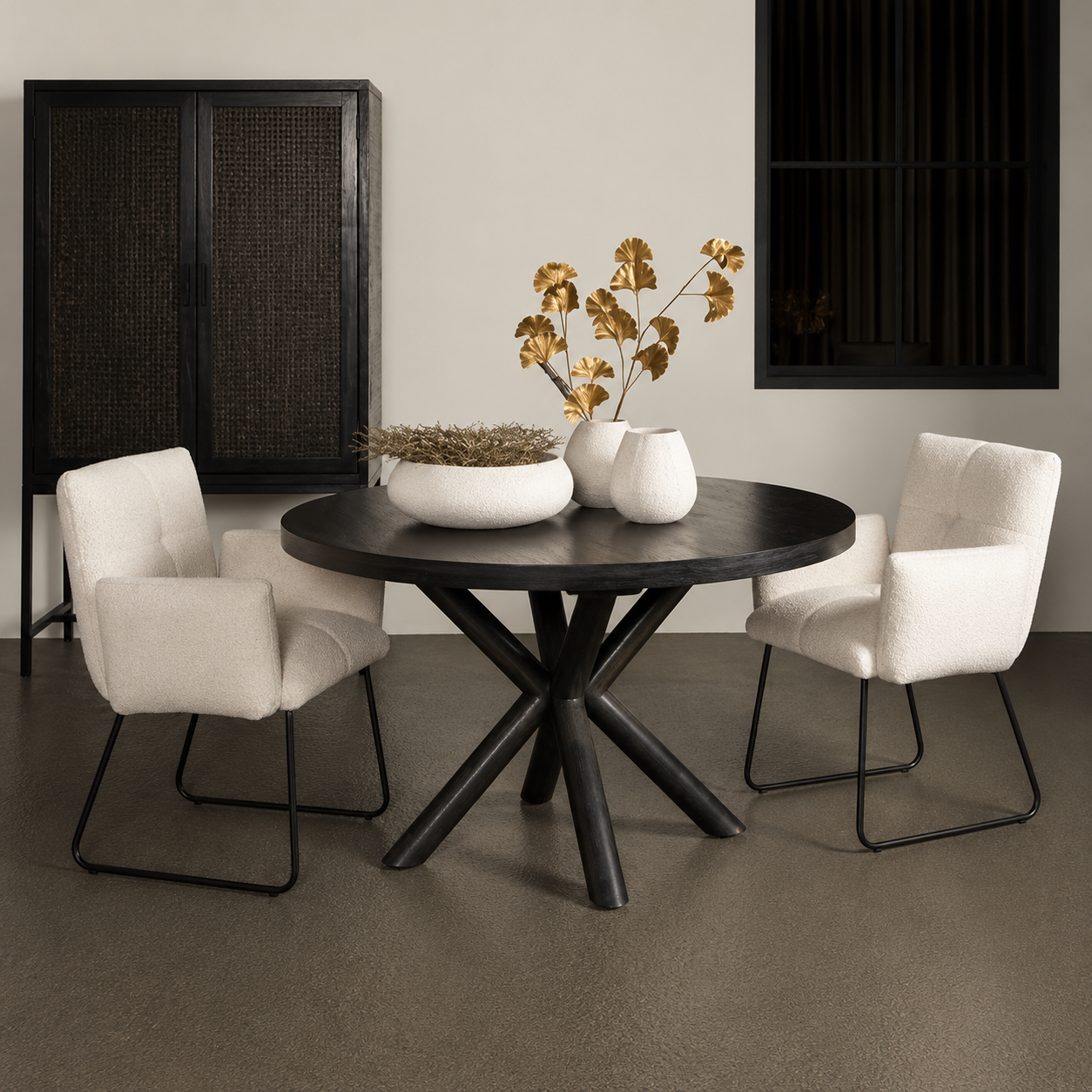 Eettafel Selva rond