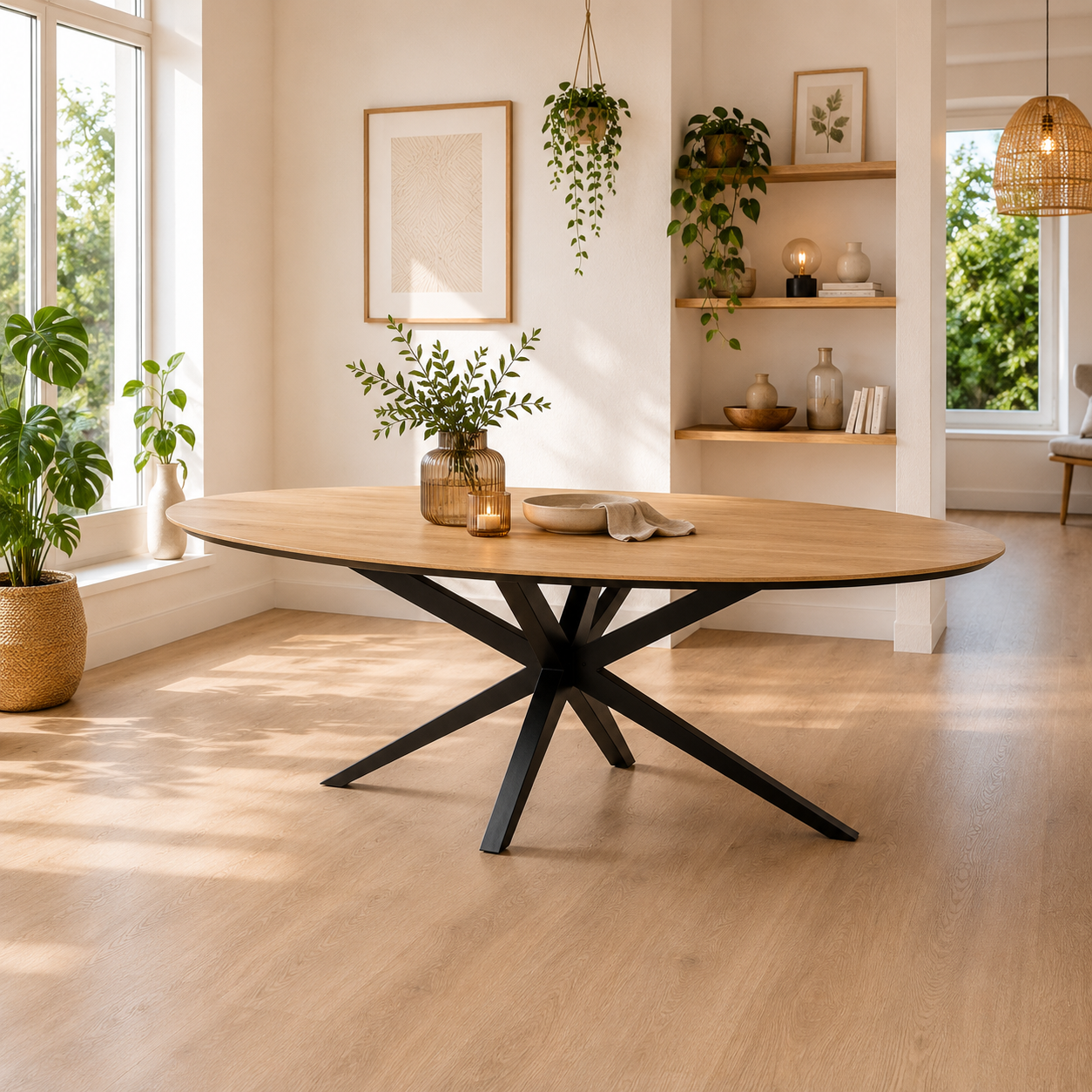 Eettafel Wellington ovaal