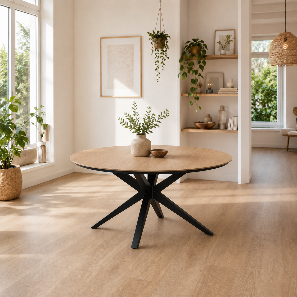 Eettafel Wellington rond