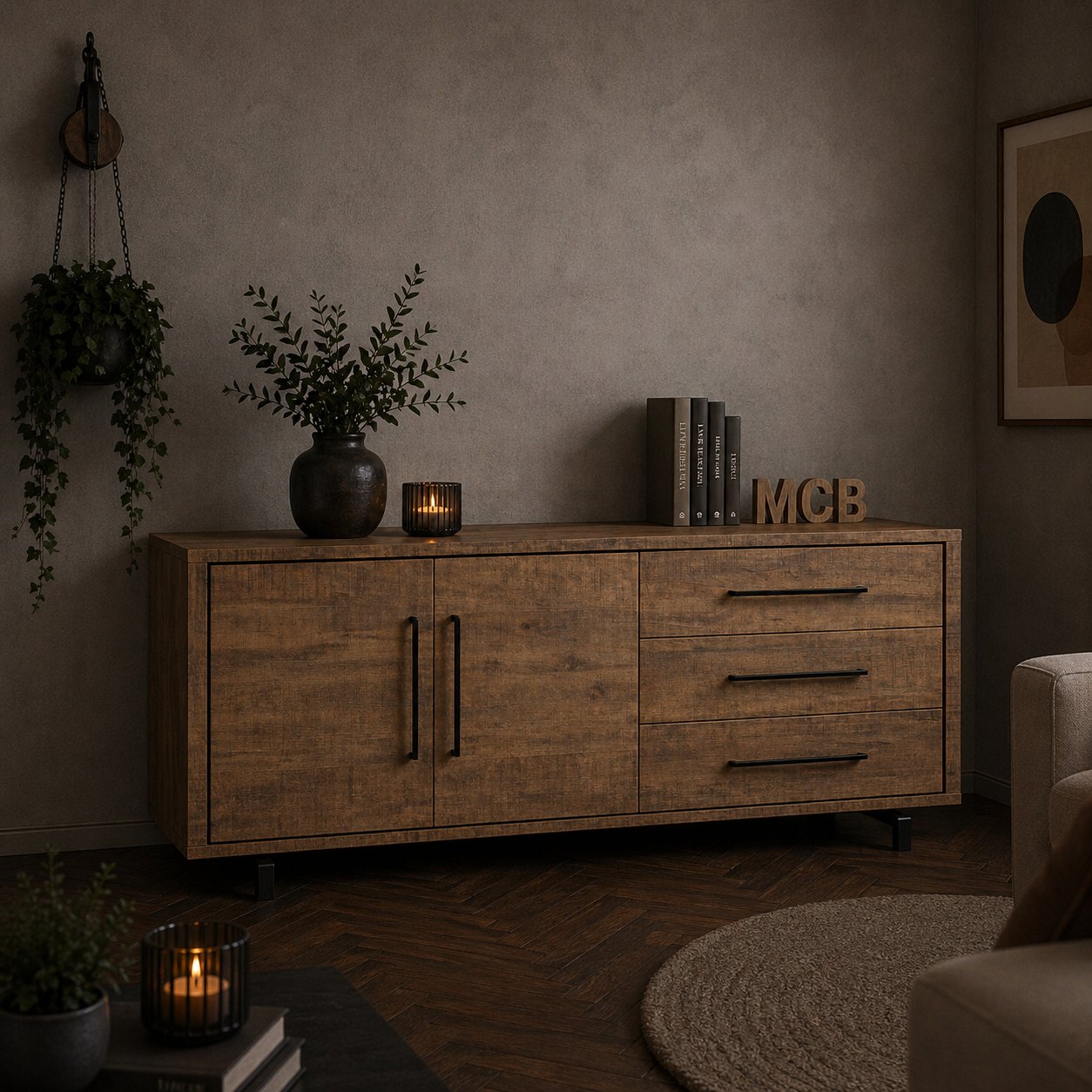 Dressoir 2-deurs Westport