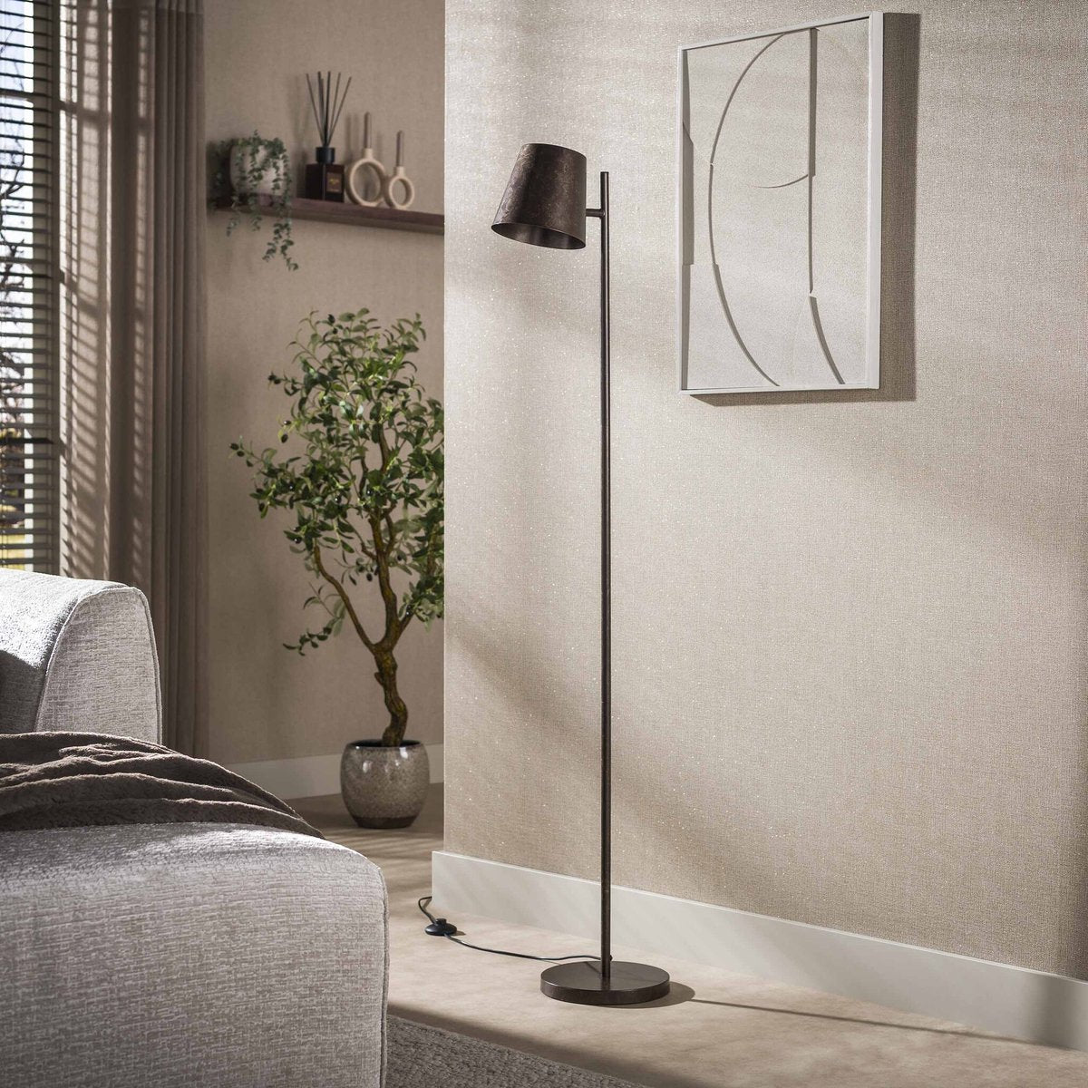 Vloerlamp Flex 1 lichts