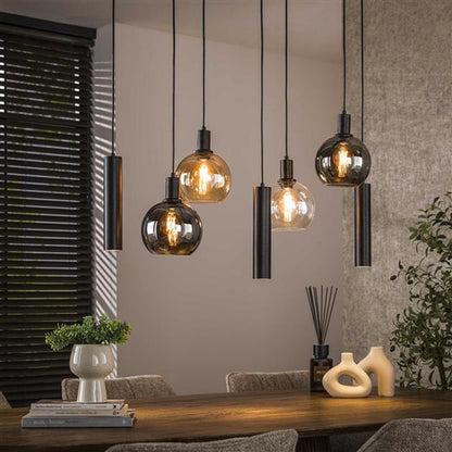 Hanglamp Sfera Tricolore 4+3-lichts
