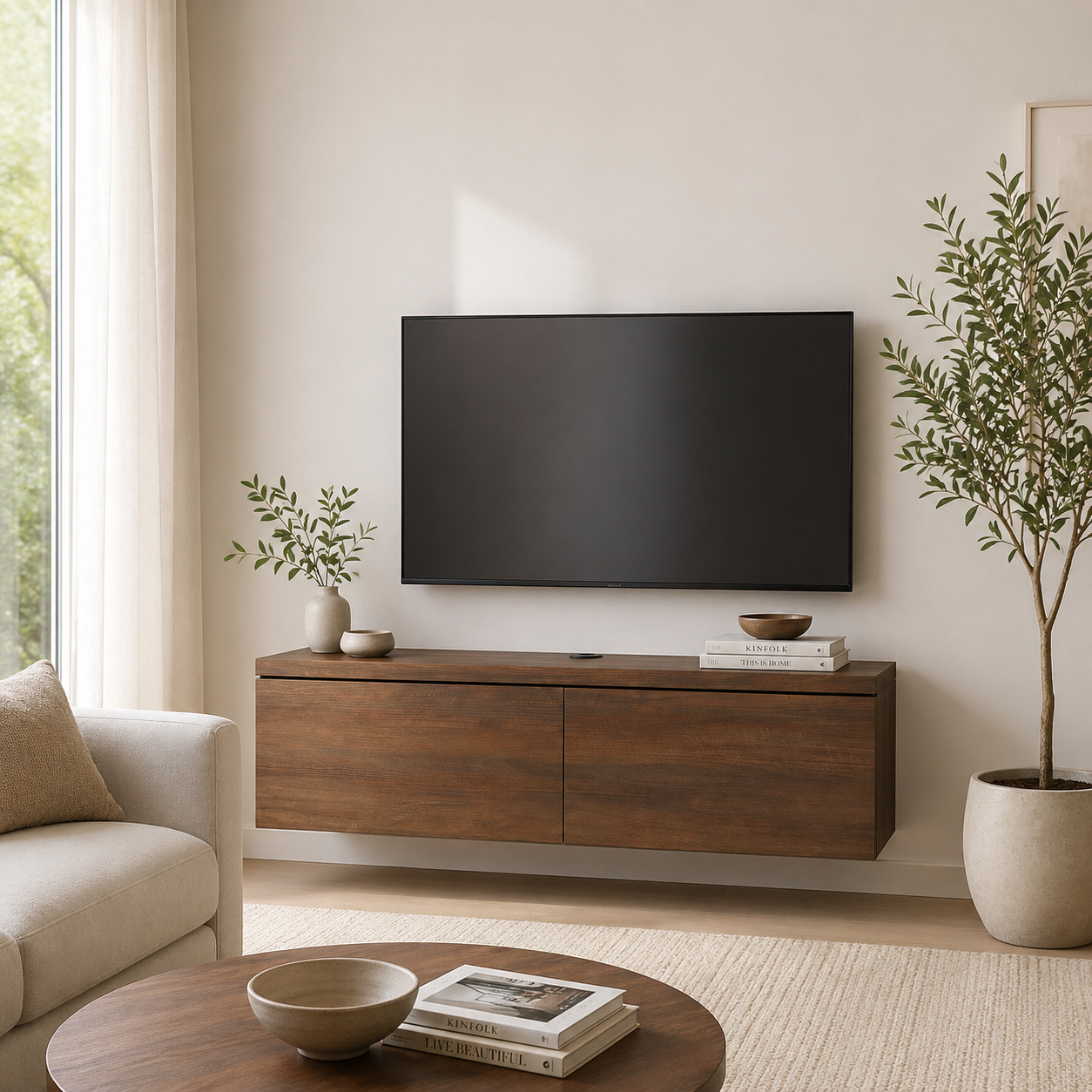 Tv-meubel Keswick 2-deurs