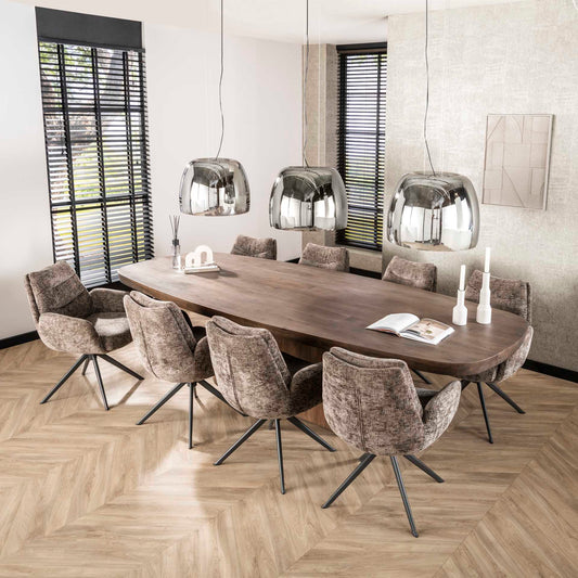 Eettafel Arcadia Oval
