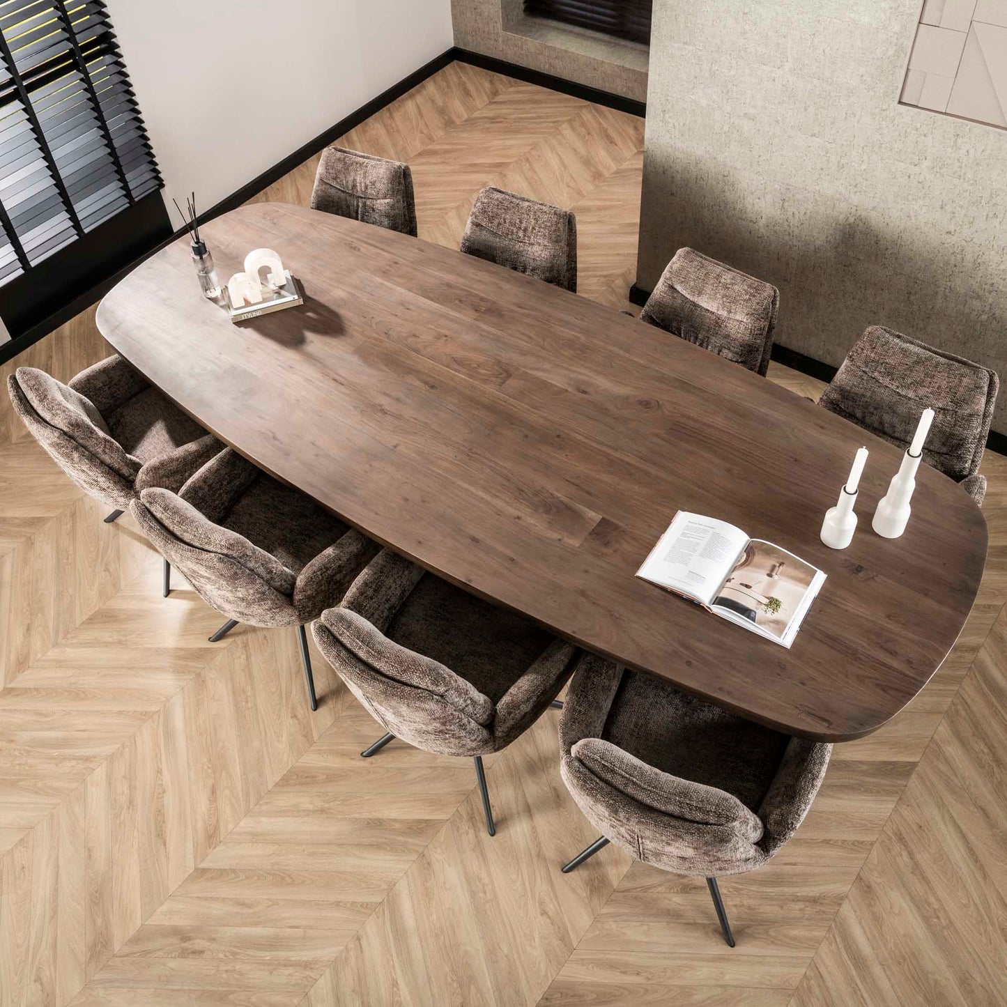 Eettafel Arcadia Oval