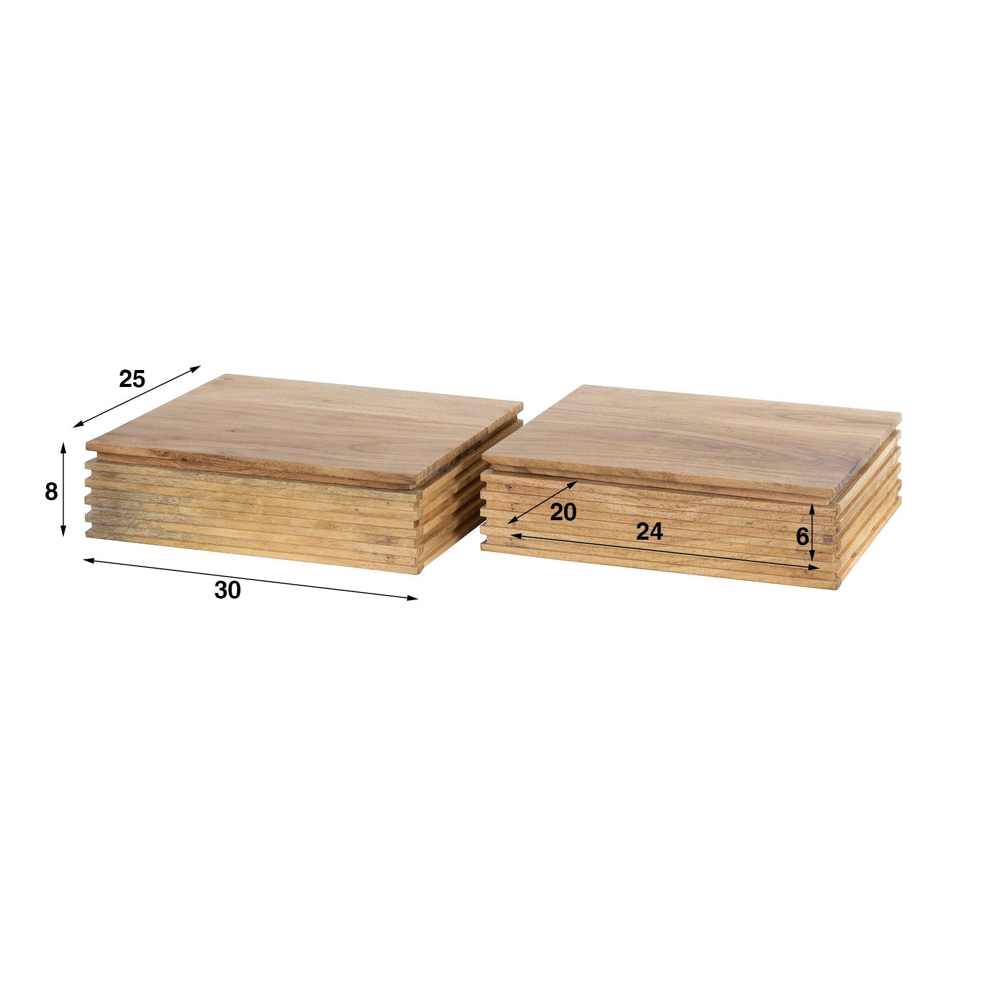 Nachtkastje Layer XS - Set van 2