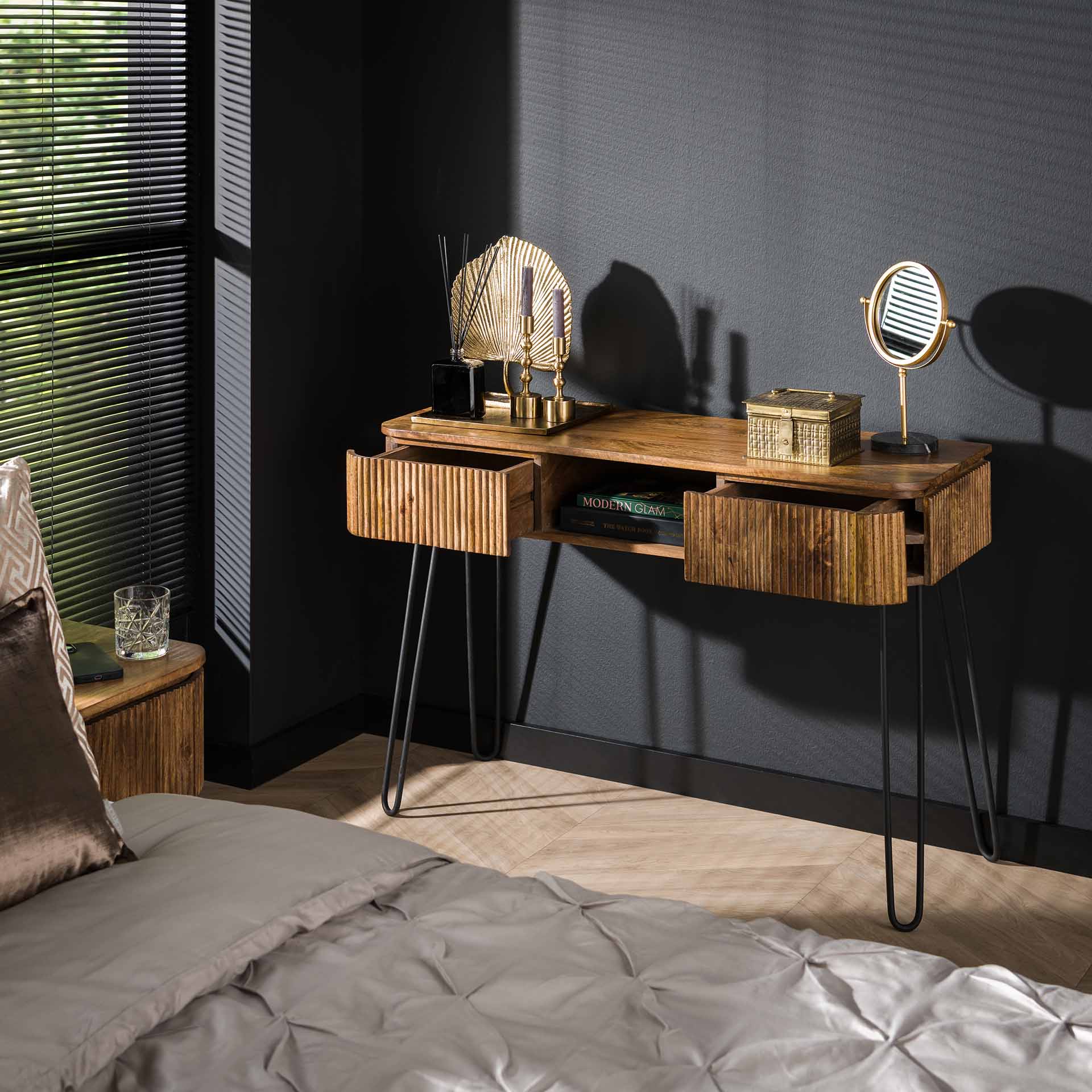 Kaptafel Mangohout Sand
