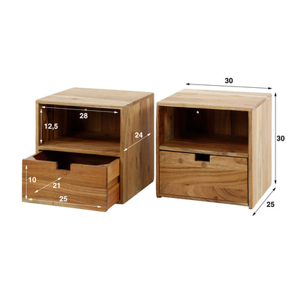 Nachtkastje XS - Set van 2