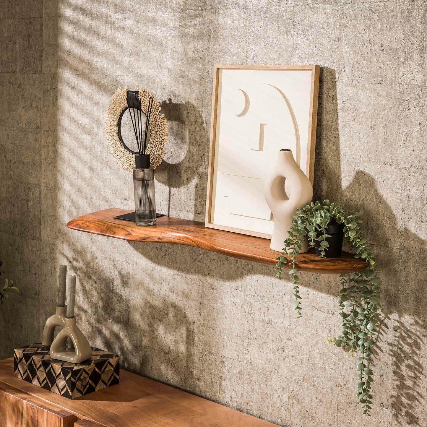 Wandplank Organic - Set van 3 (60, 90 en 120 cm)