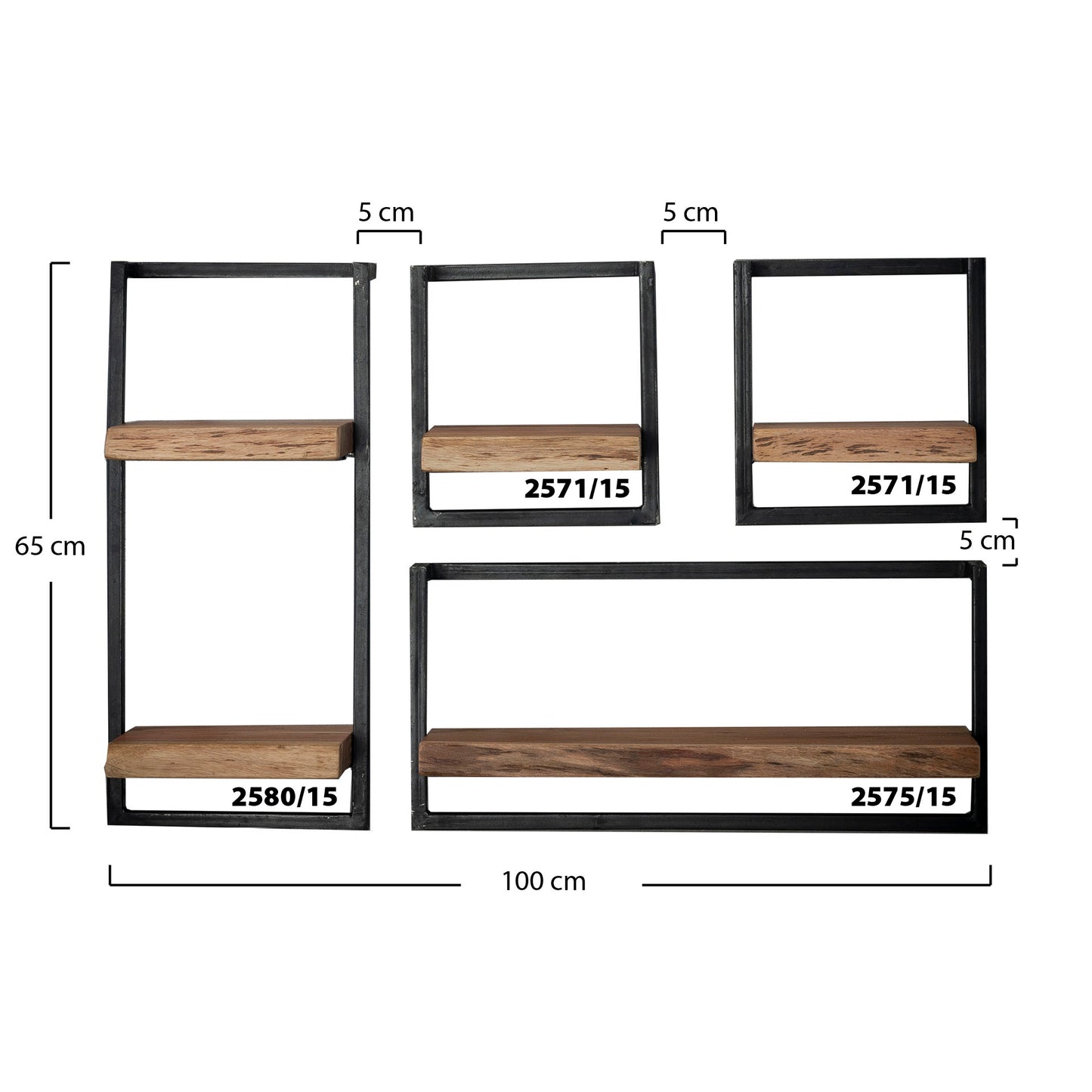 Wandplank Edge 30 cm