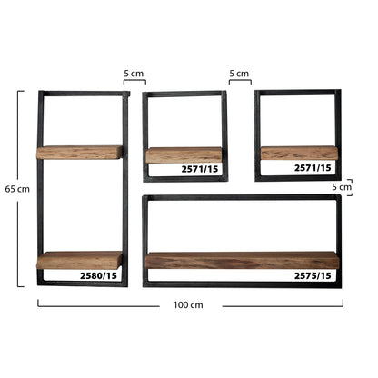 Wandplank Edge 30 cm