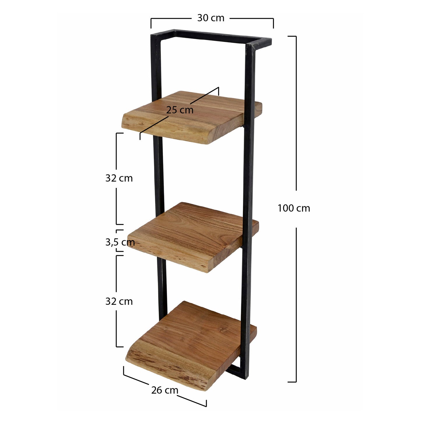 Wandplank Edge 100 cm