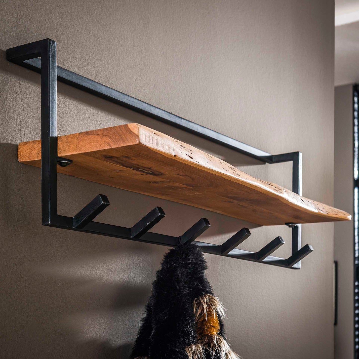 Kapstok met Hoedenplank Acacia