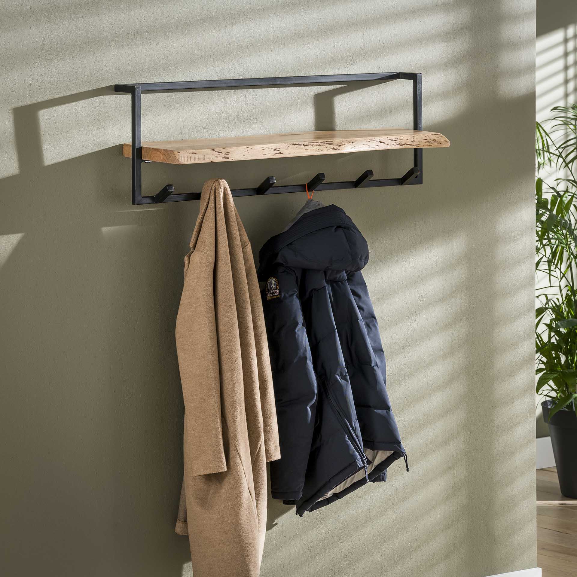 Kapstok met Hoedenplank Acacia