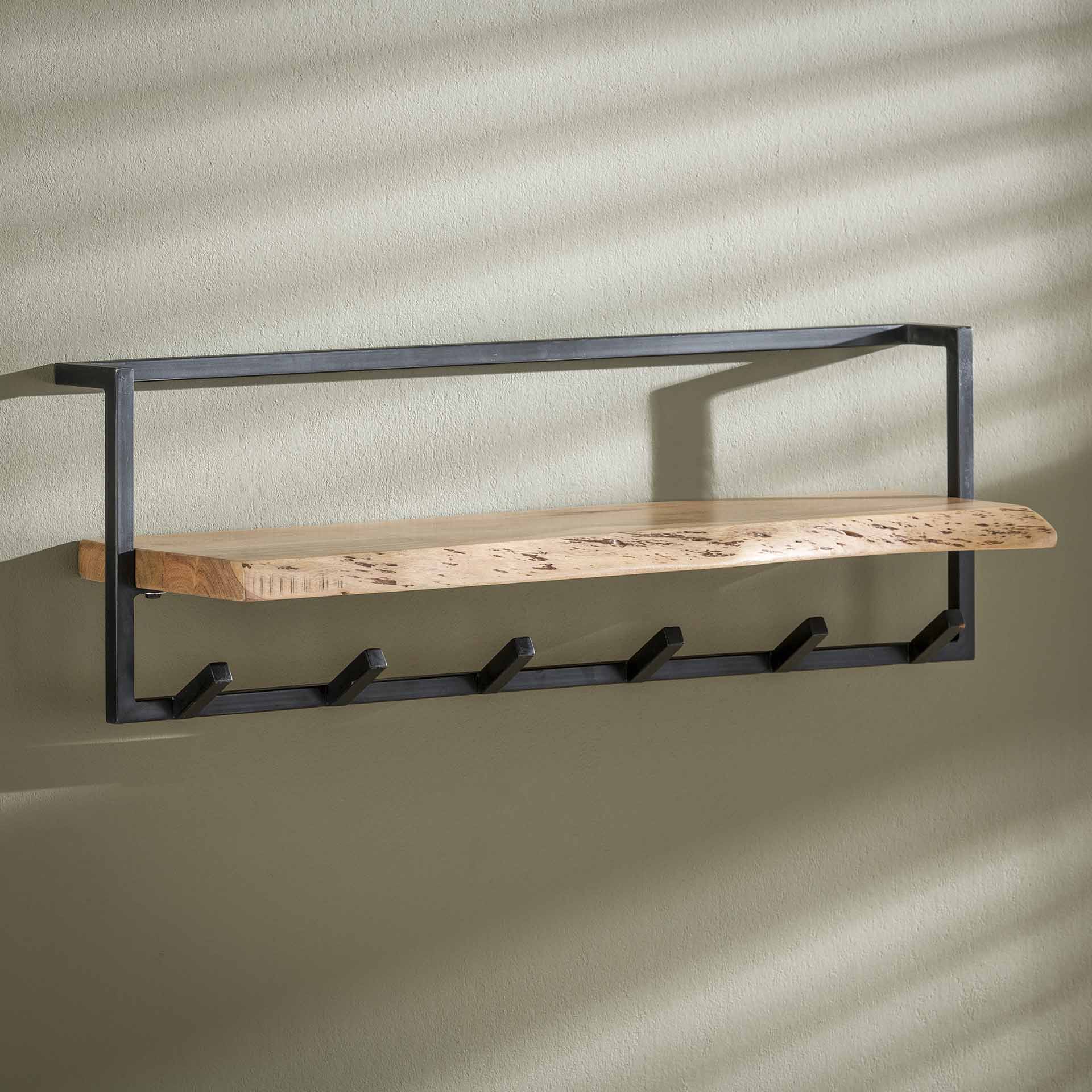 Kapstok met Hoedenplank Acacia