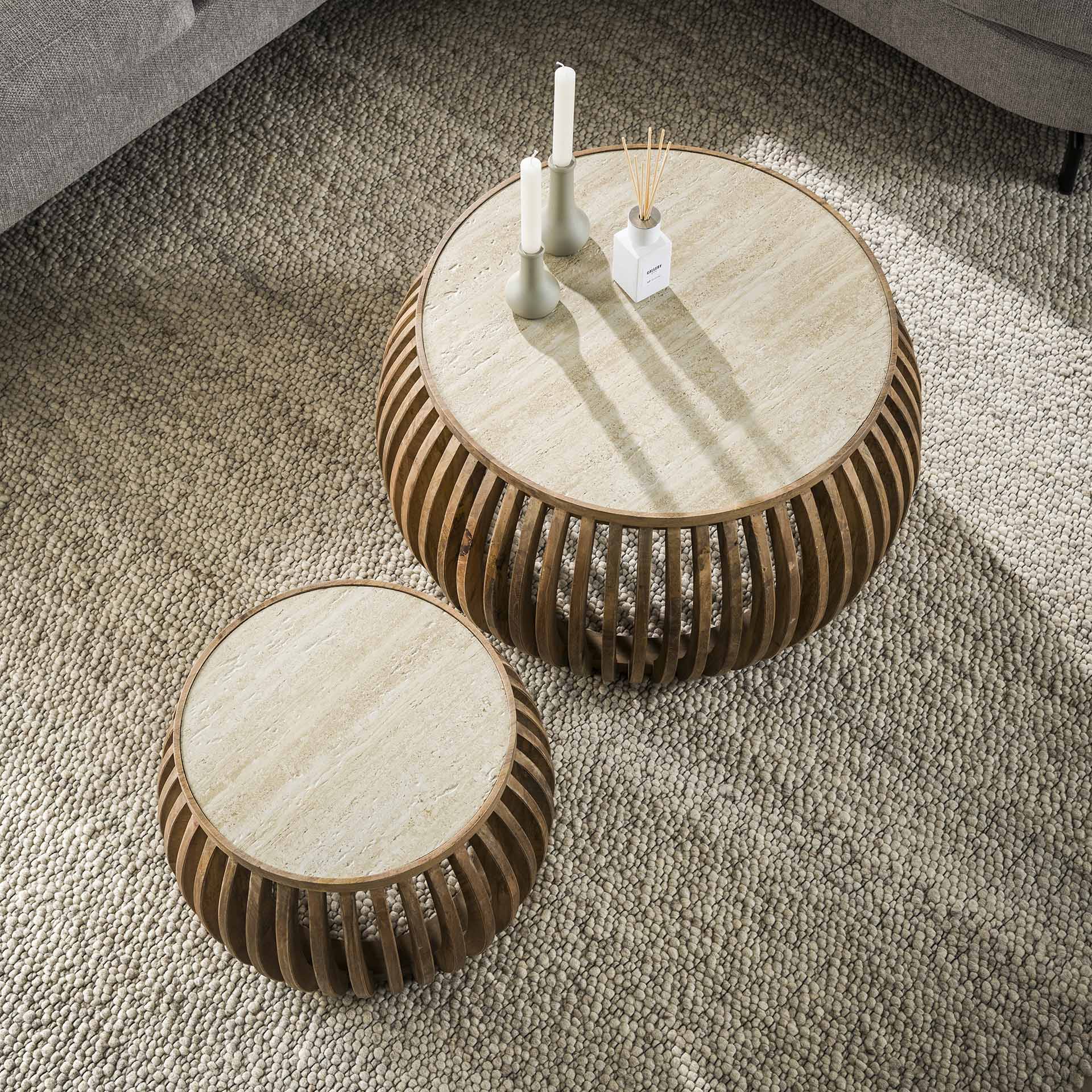 Salontafel Nuovo Curve - Set van 2