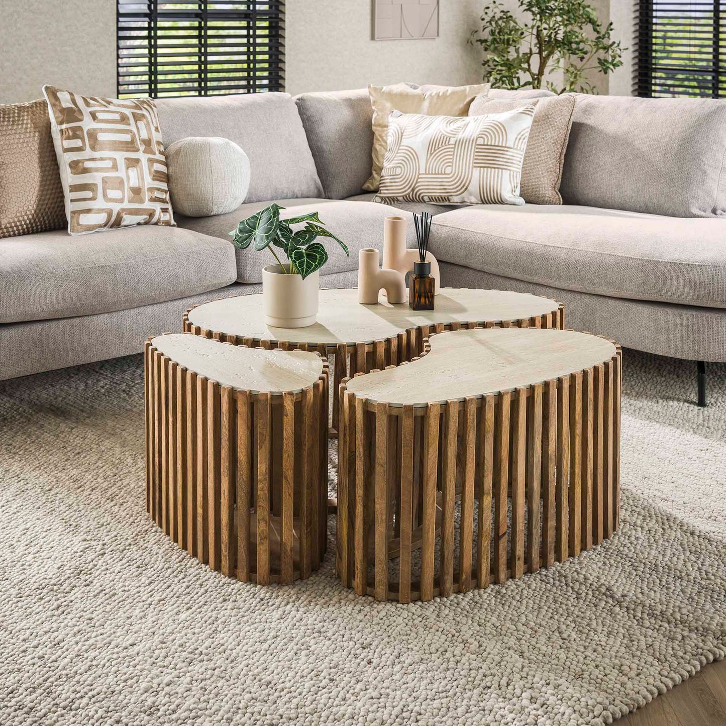 Salontafelset Nuovo - Set van 3