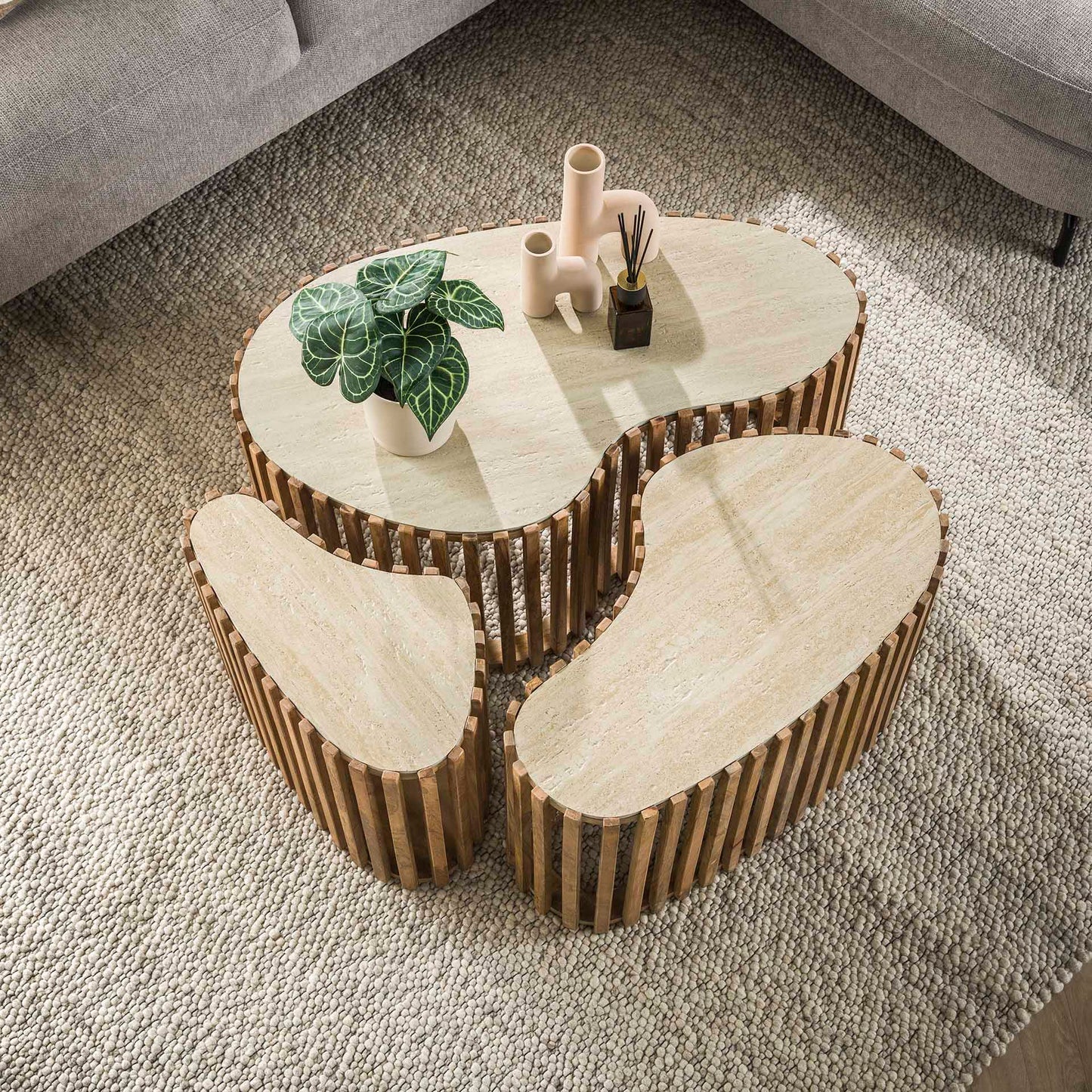 Salontafelset Nuovo - Set van 3