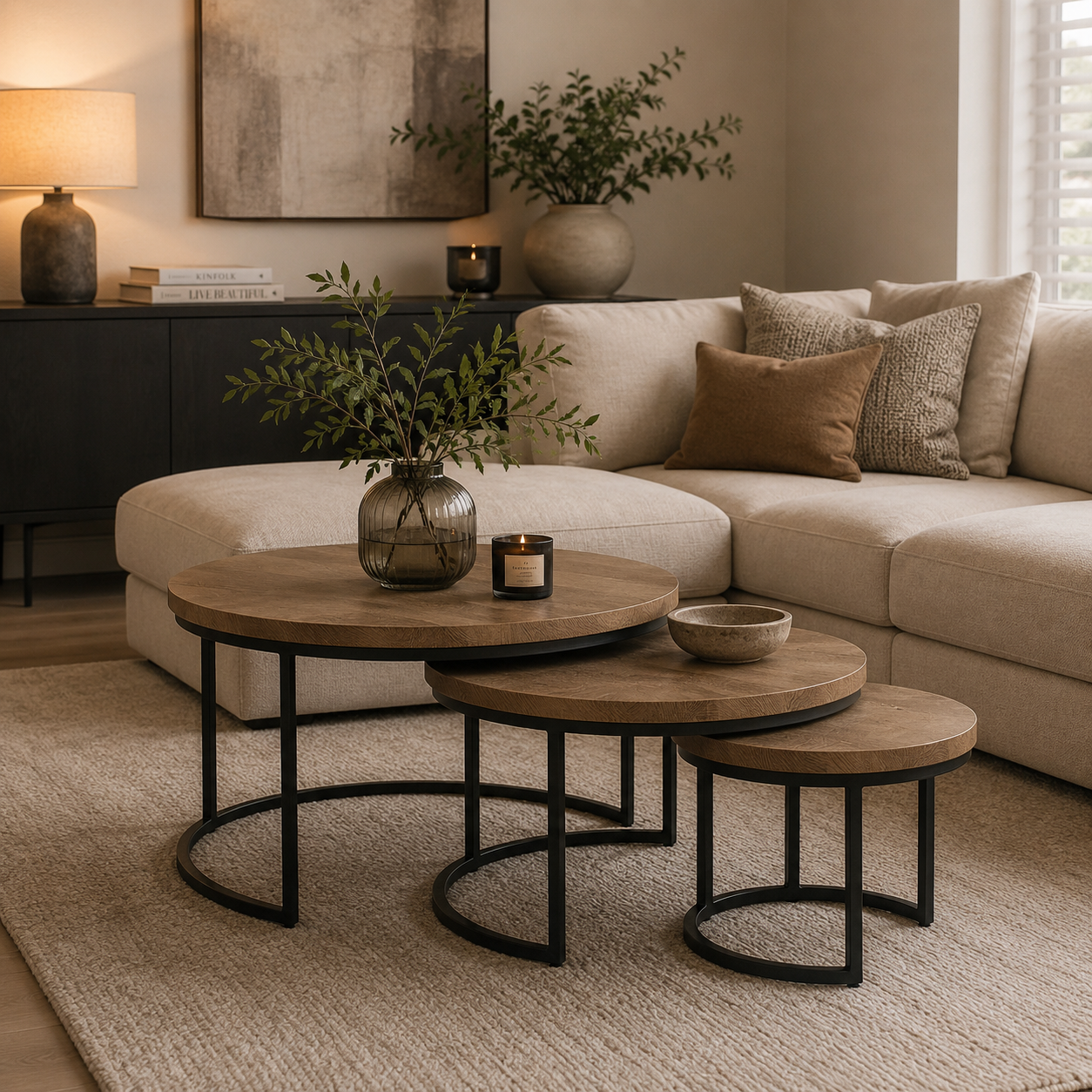Salontafel Hugo - Set van 3