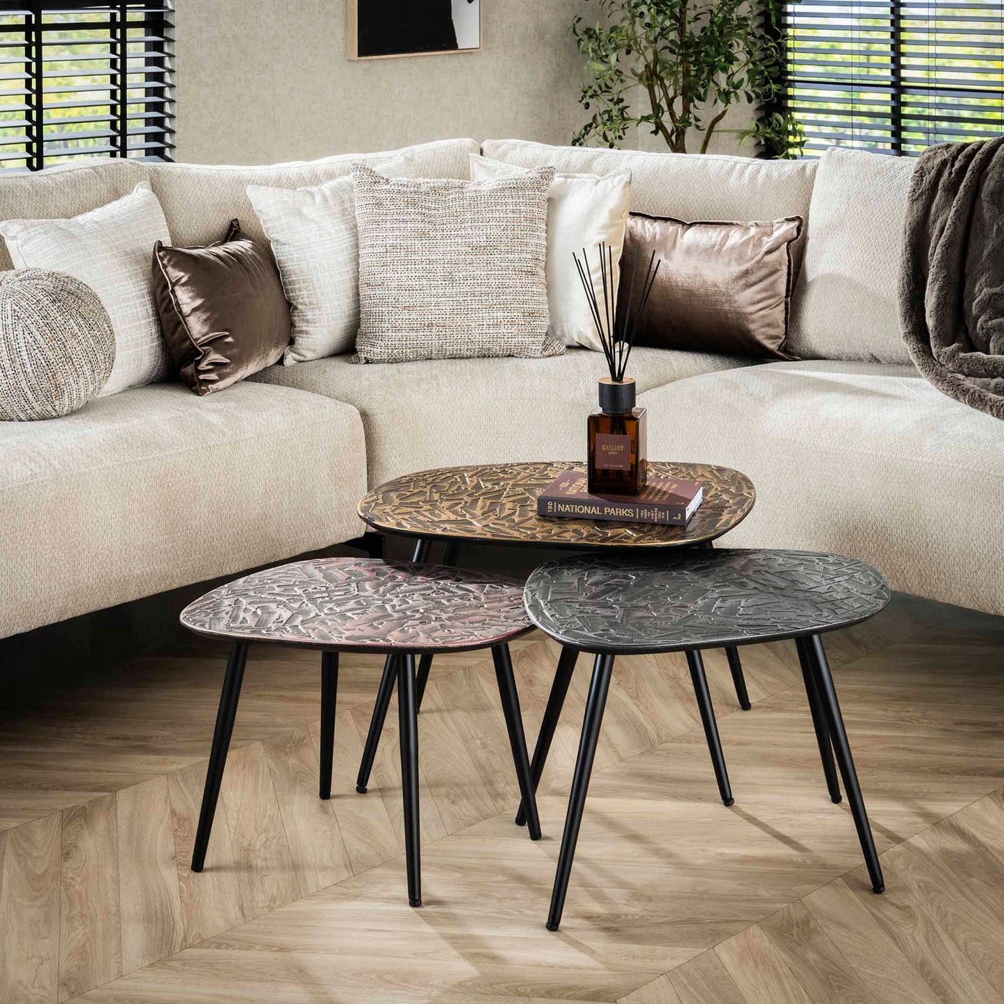 Salontafel Set - 3 stuks