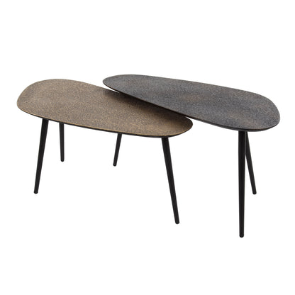 Salontafel Set Niervorm - 2 stuks