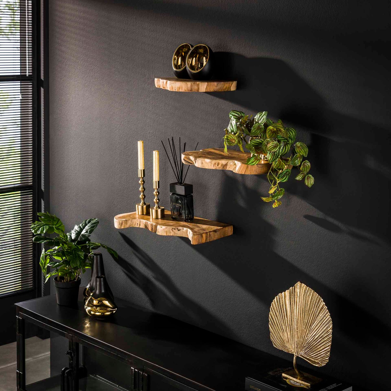 Set van 3 Planken Naturel Line