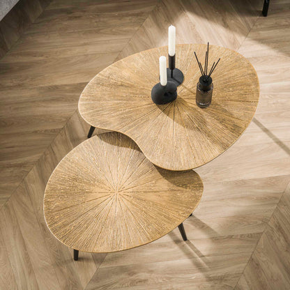 Salontafel Niervorm - Set van 2