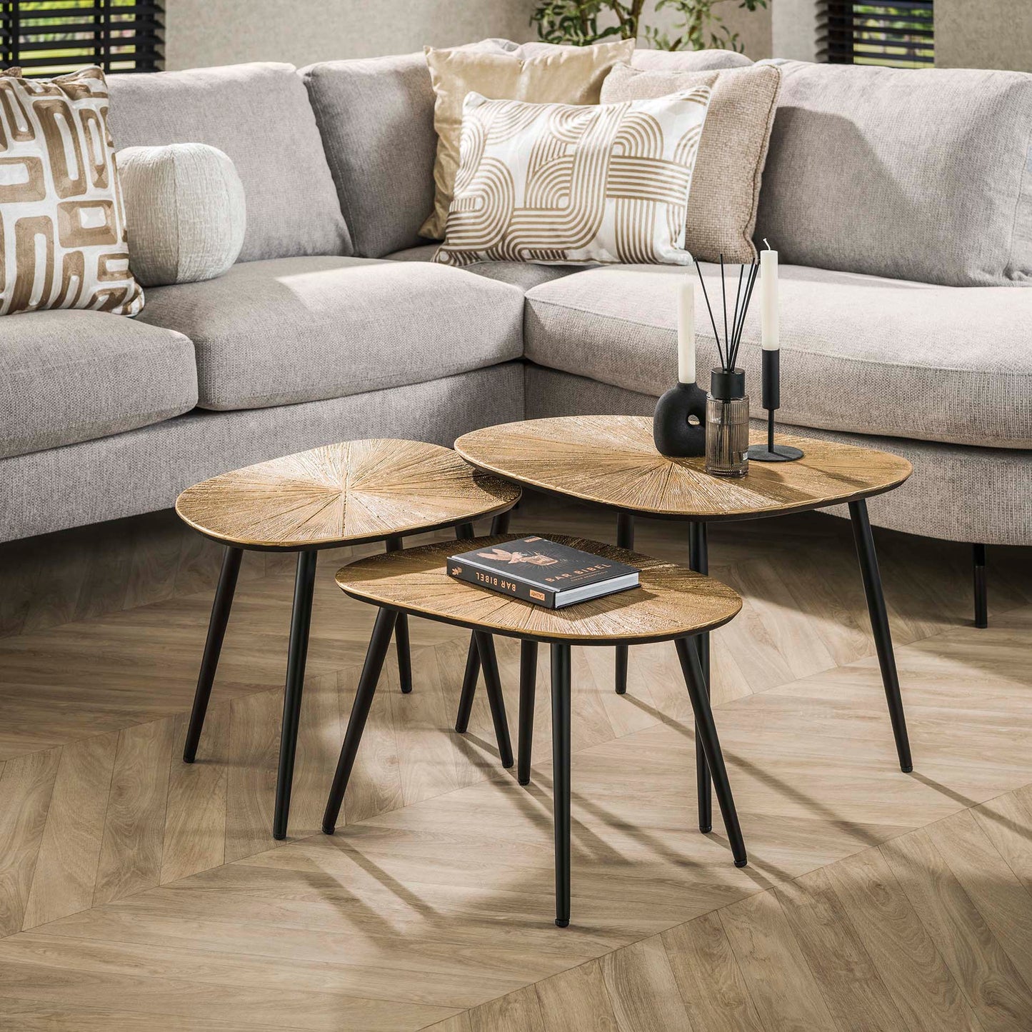 Salontafel Set - 3 stuks