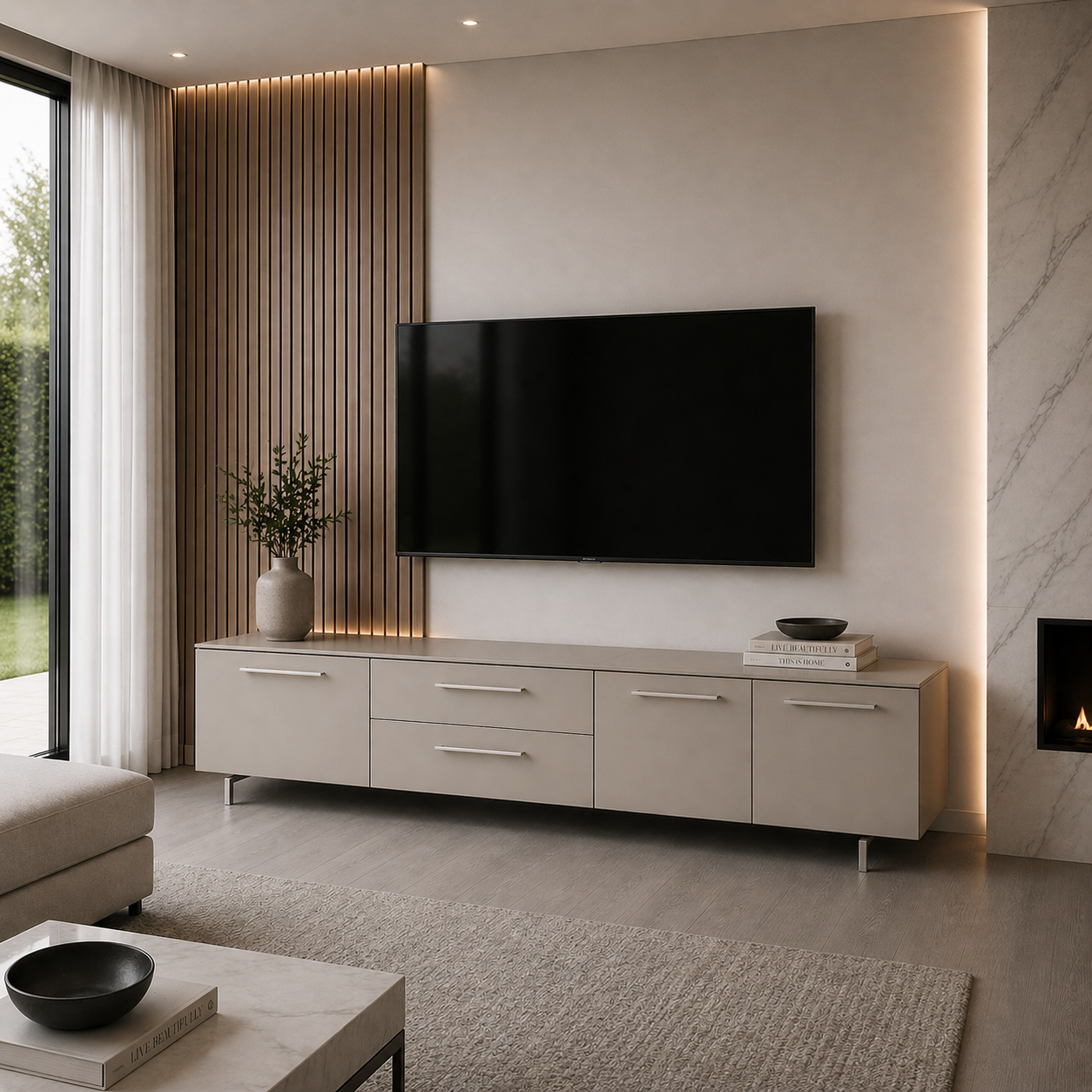 Scot large TV cabinet