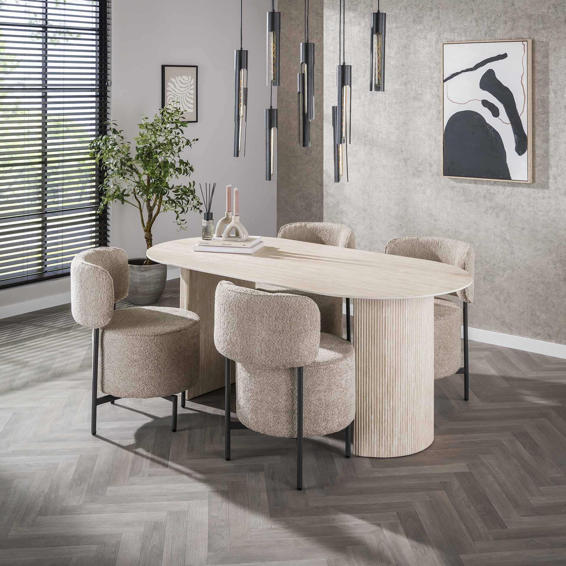 Eettafel Romano Arch 180 cm