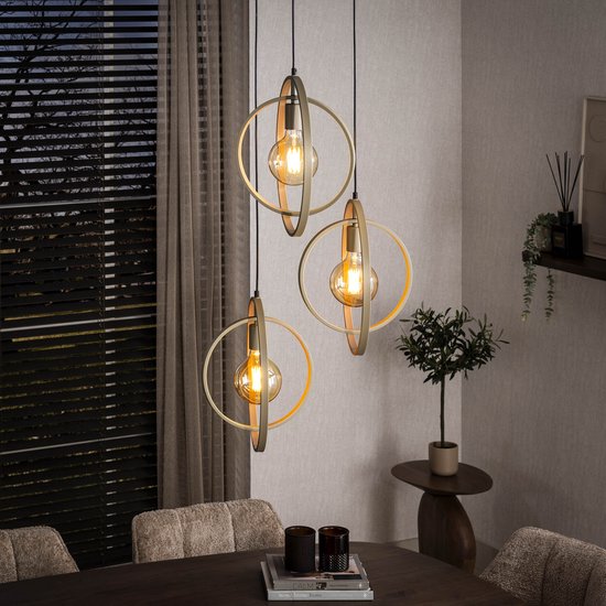 Hanglamp Turn Around getrapt 3 lichts