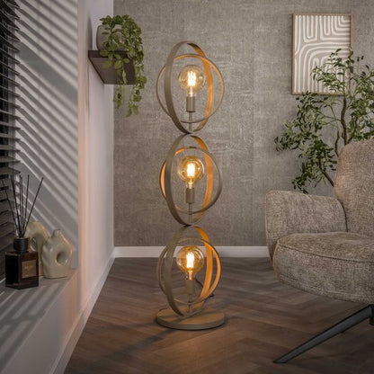 Vloerlamp Turn Around 3 lichts