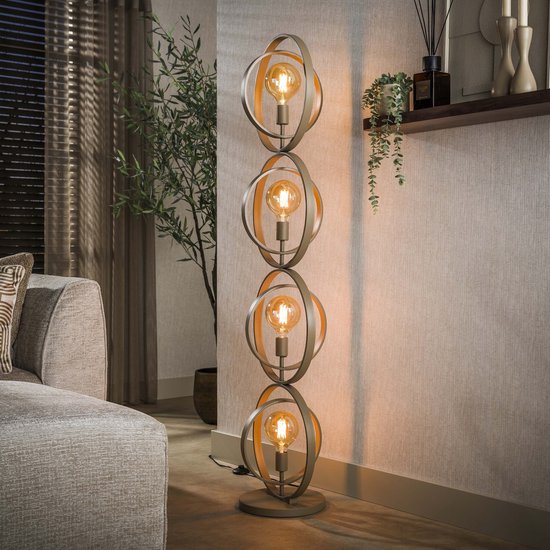 Vloerlamp Turn Around 4 lichts