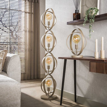 Vloerlamp Turn Around 4 lichts