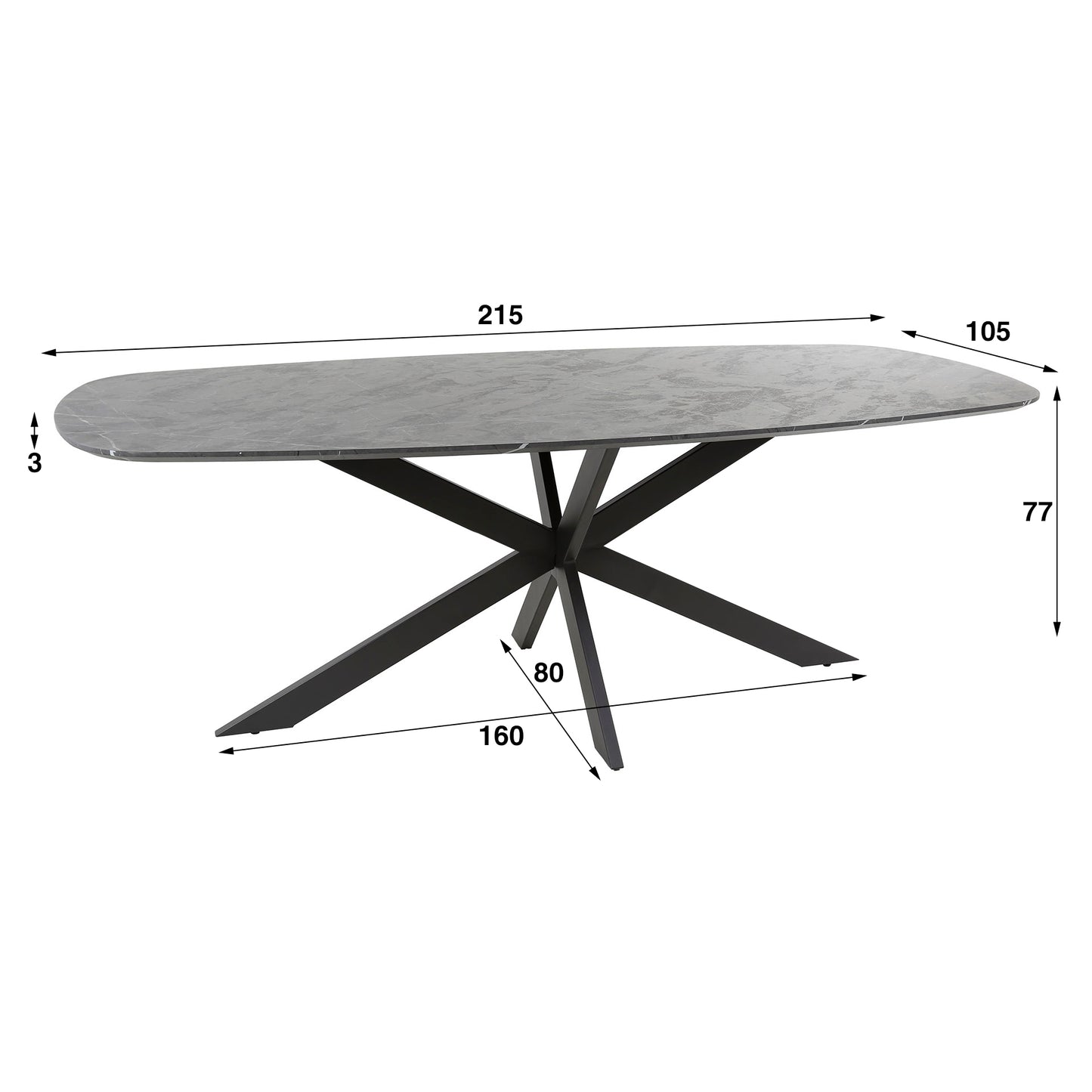 Eettafel Romano