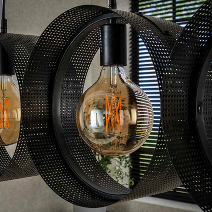 Hanglamp 4L geperforeerde ring