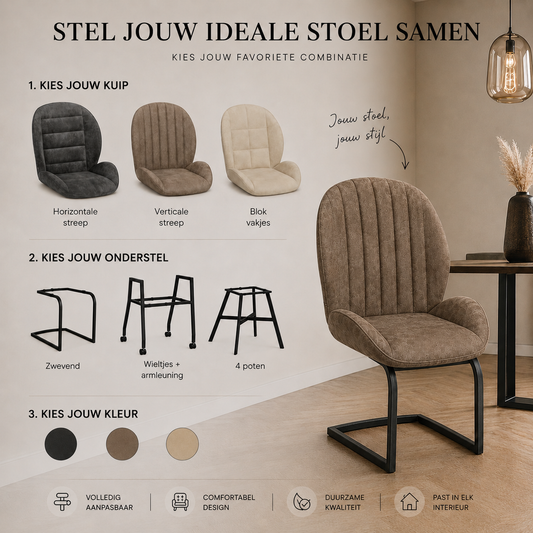 Eetkamerstoel Canberra - set van 2