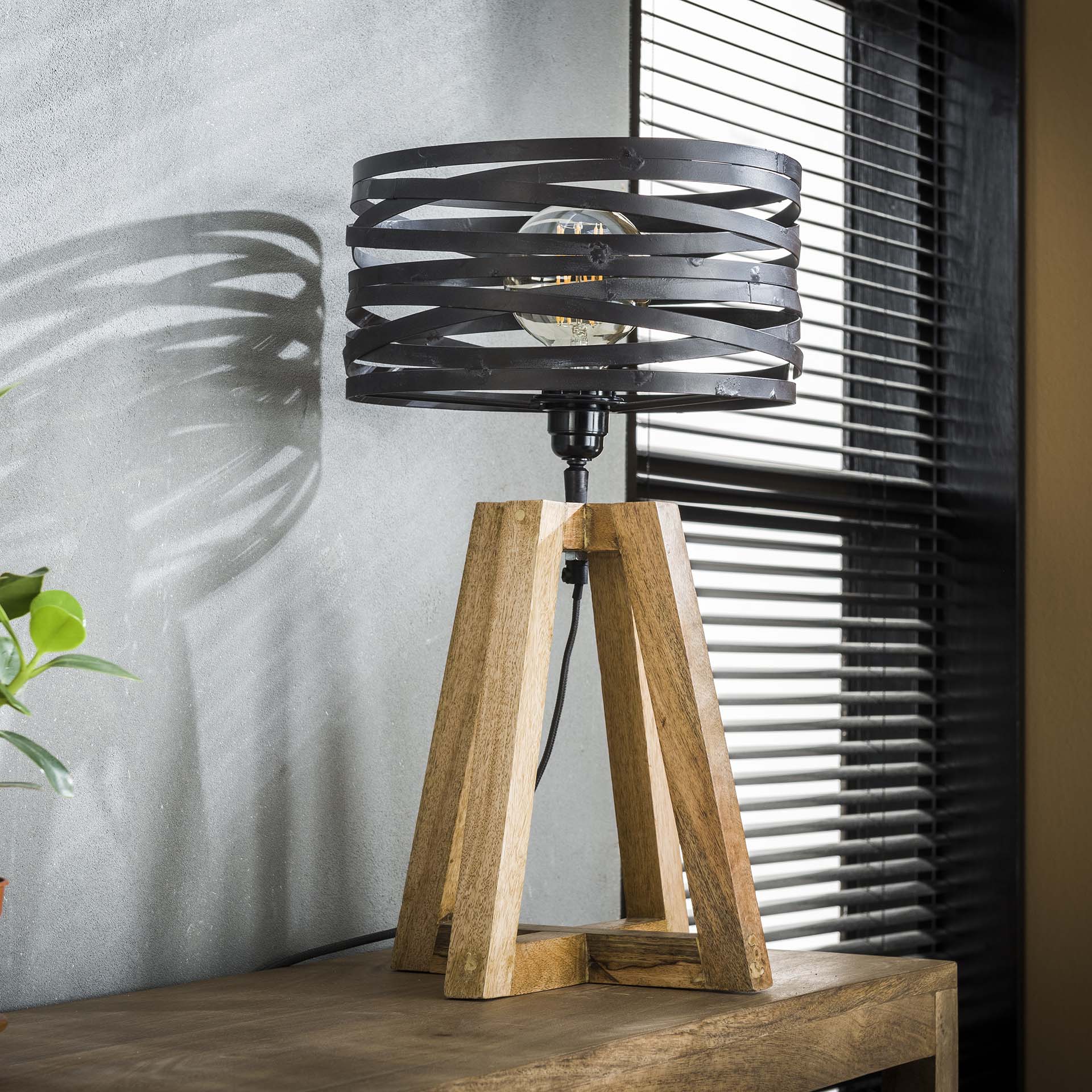 Tafellamp Gedraaid Frame