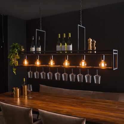 Hanglamp 6L Charcoal