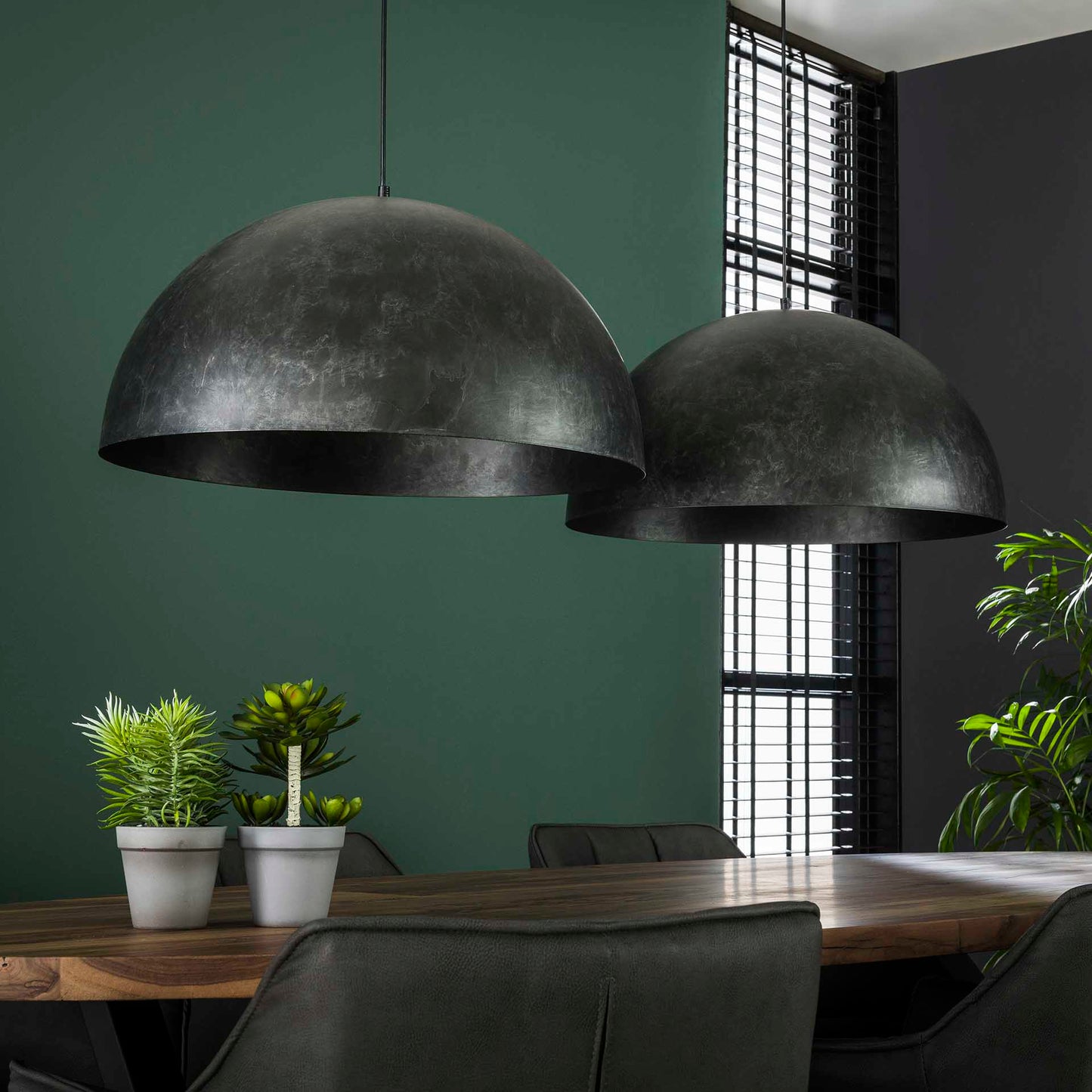Hanglamp Dome - Verstelbare Dubbele Kap