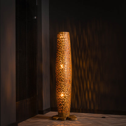 Vloerlamp Teak Wood