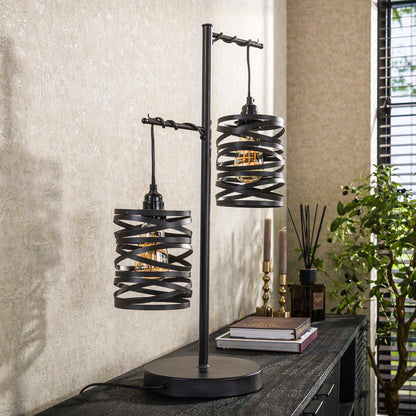 Tafellamp Spindle Slate Grey