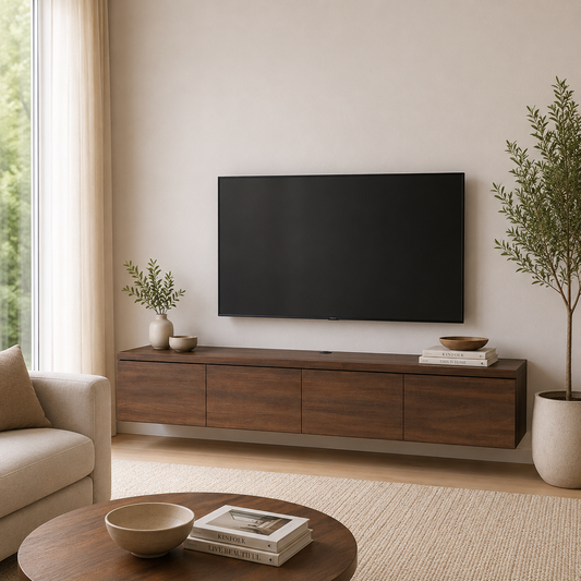 Tv-meubel Keswick 4-deurs