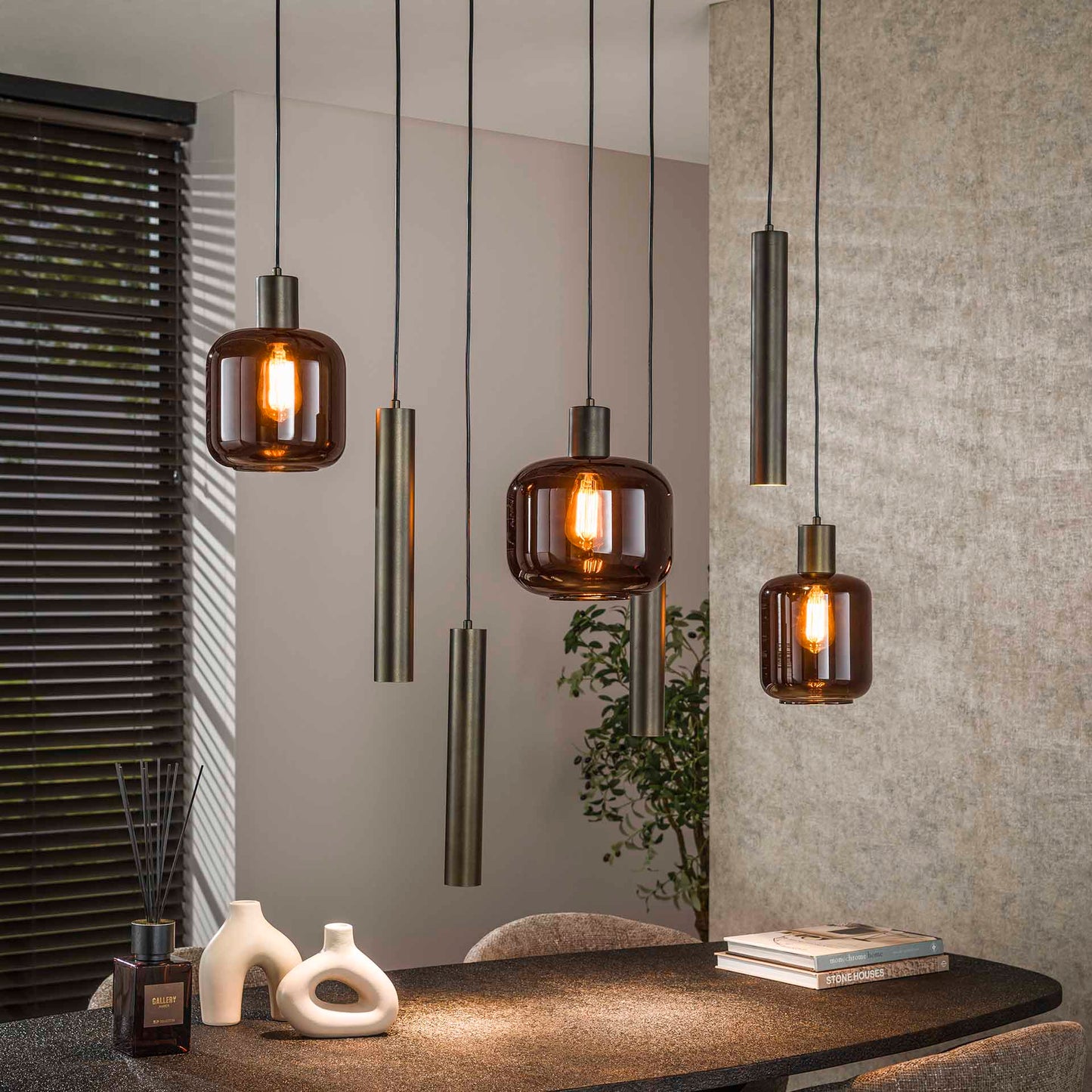 Hanglamp Bronza - Sienna Bruin