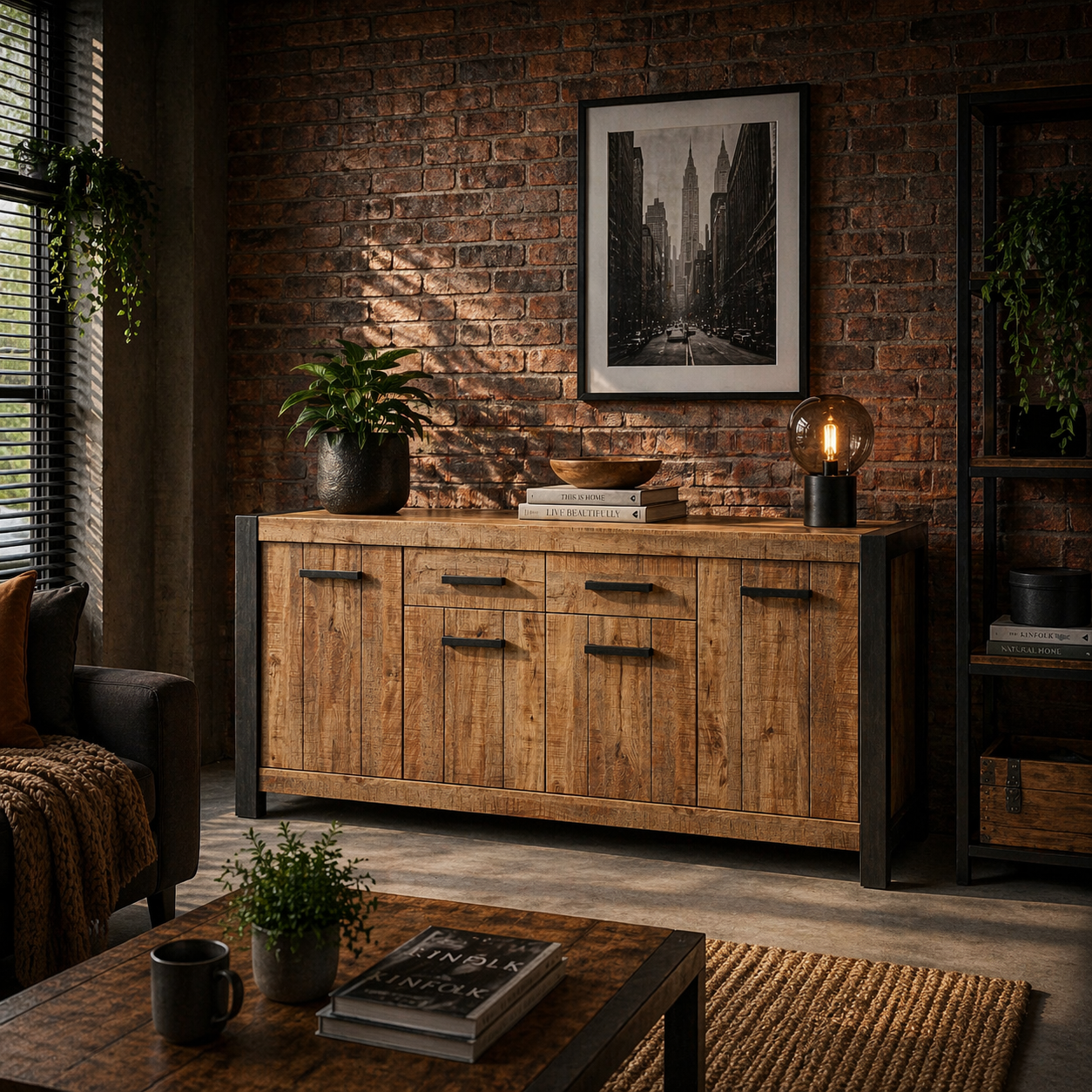 Dressoir 4-deurs City
