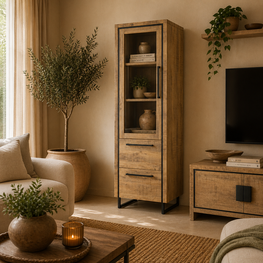 Rimini small display cabinet