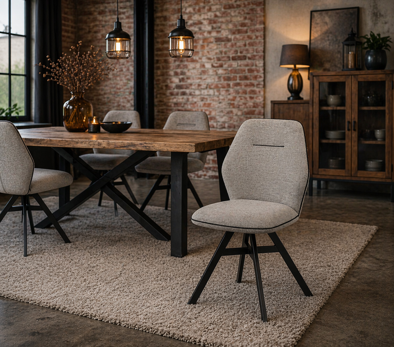 Dining Chair Jaimie set/2