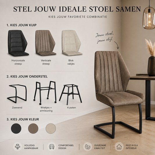 Eetkamerstoel Albany - set van 2