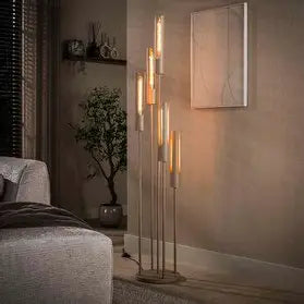 Vloerlamp Tube getrapt 5 lichts