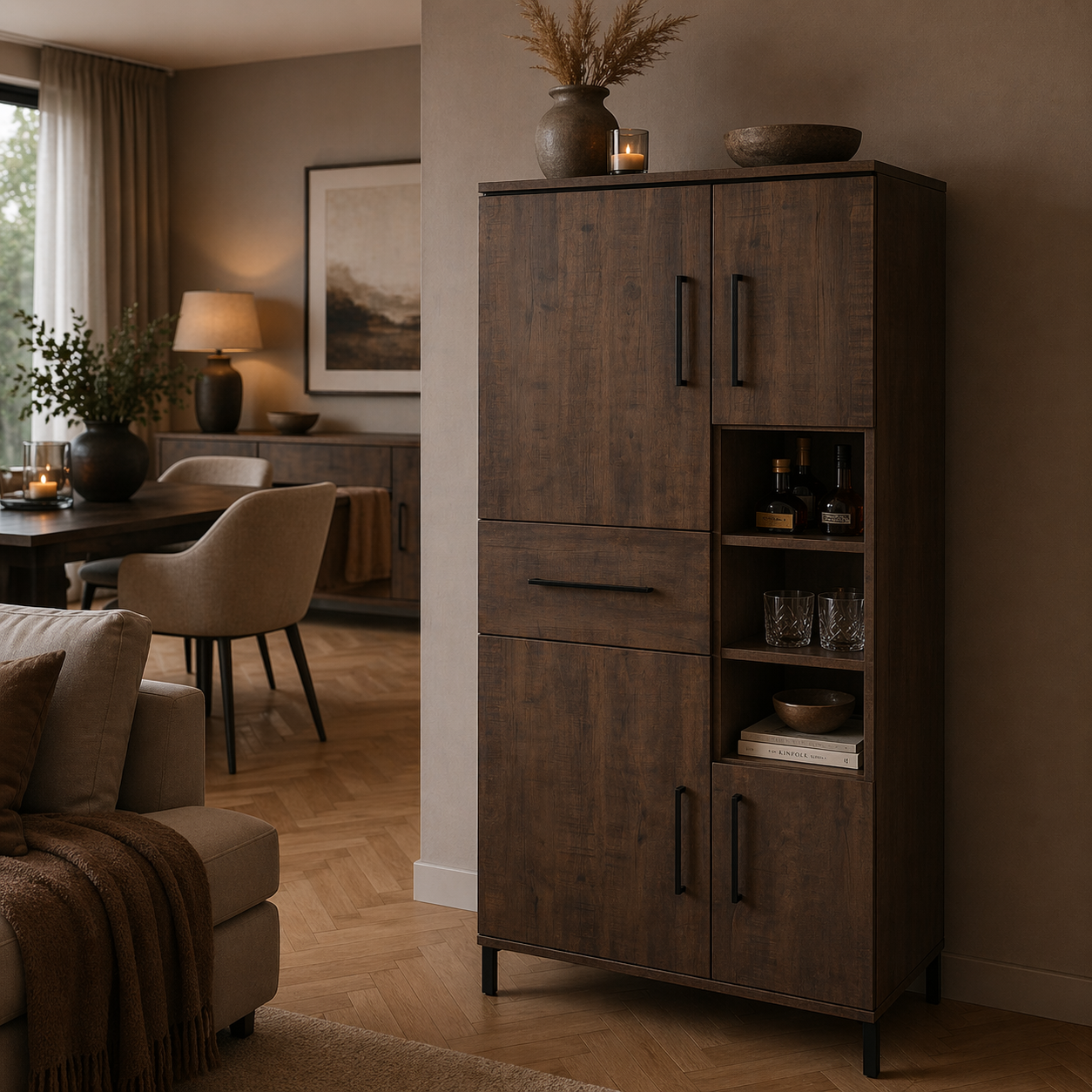 Flora storage cupboard